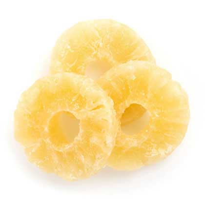 Pineapple Rings Dried
