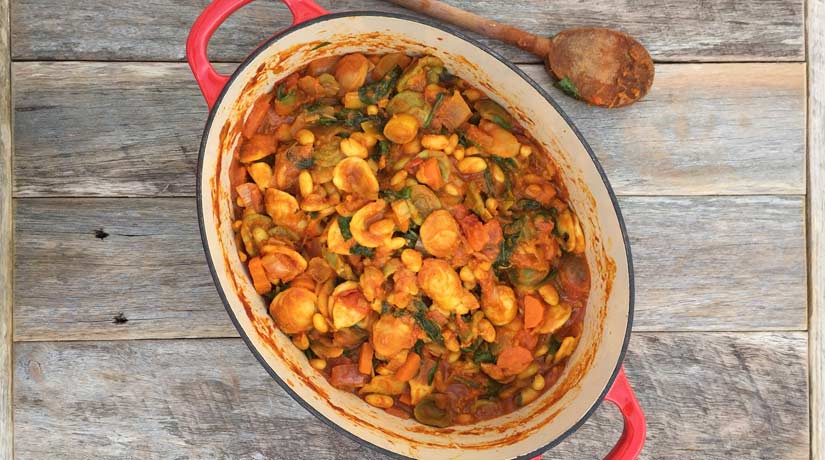 White bean orrechiette pasta