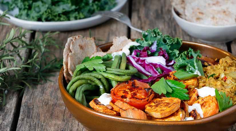 Spiced Dahl Buddha Bowl