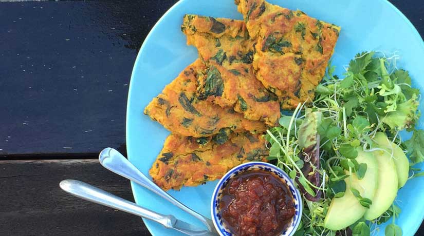 Savoury Chickpea Pancakes