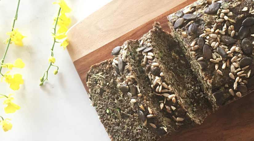 Activated Zucchini Loaf