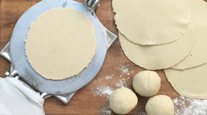 Homemade Corn Tortillas