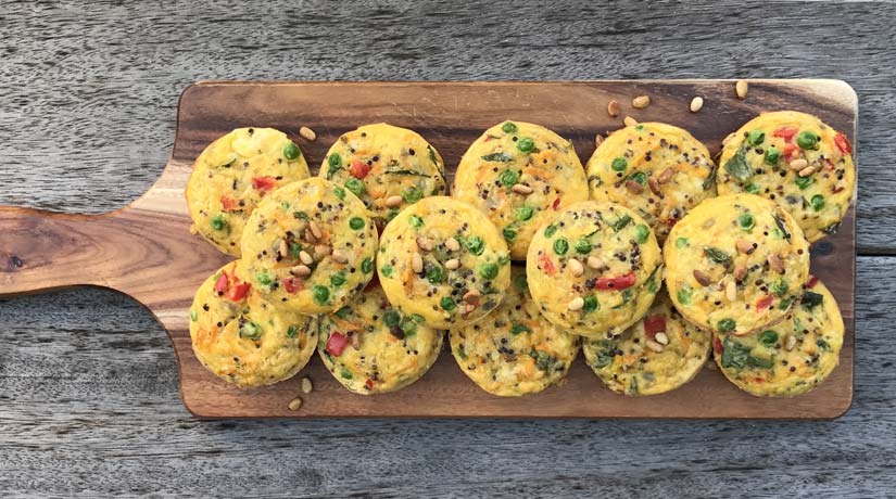 GF Quinoa & Vegetable Fritatta