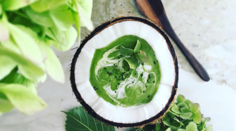 Green Matcha Tea Smoothie