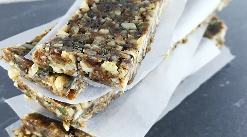 No Bake Paleo Nut Bar