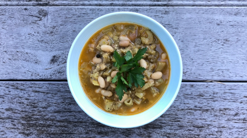 Fasolada Greek Bean Soup