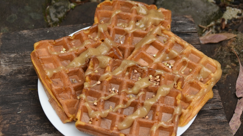 Sweet Potato Waffles