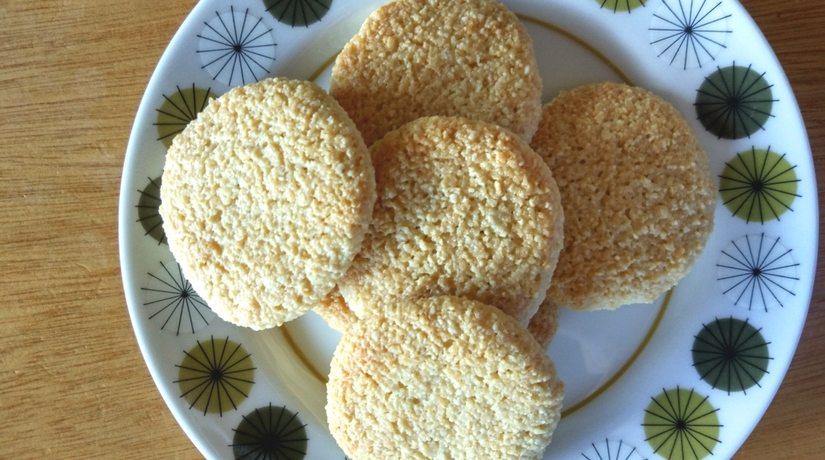 Lemon Cashew and Coconut Cookies