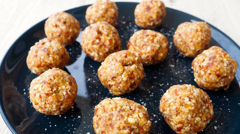 Salted Peanut Butter Balls