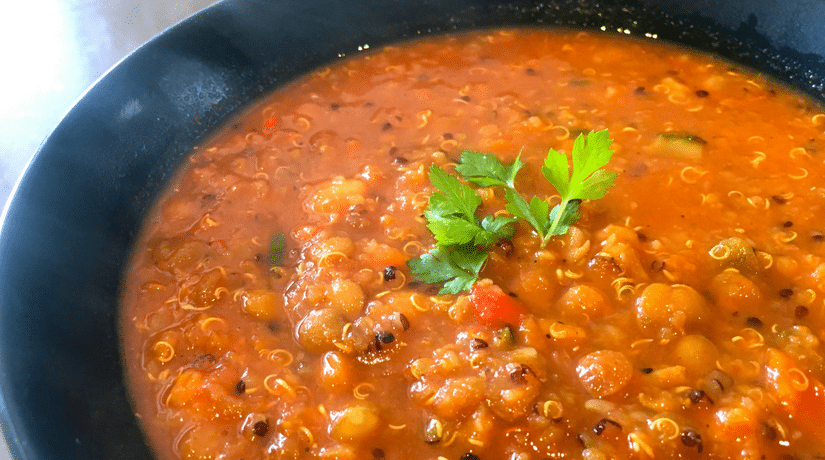 Quinoa & Lentil Soup