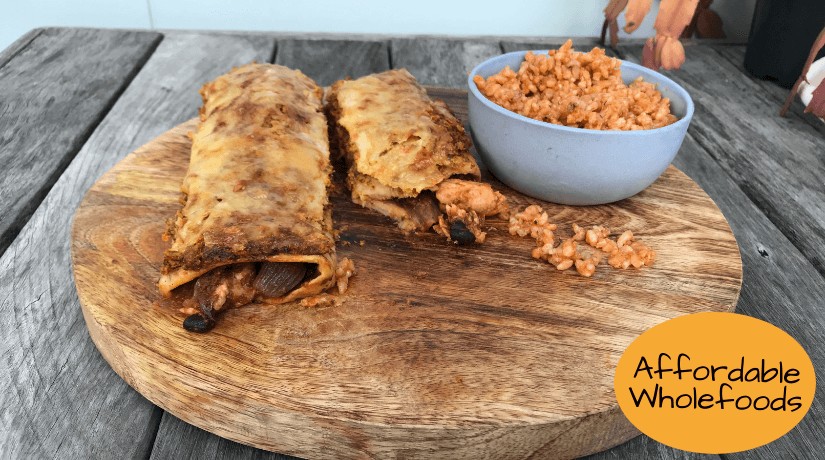 Black Bean Chicken Enchiladas