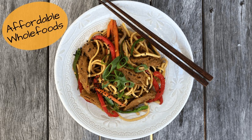 Vegetable Stir-fry Featuring Gluten