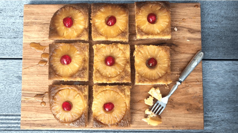 Upside Down Pineapple Cake