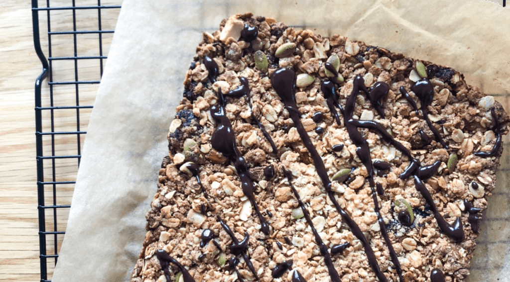 Vegan Hemp Seed Granola Bar