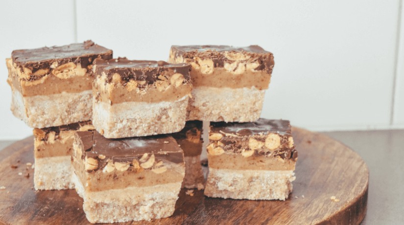 Raw Snickers Slice