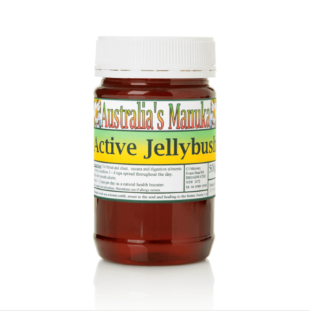 Active Jellybush Honey 500G Jar