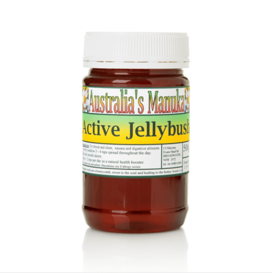 Active Jelly Bush Honey 500G Jar