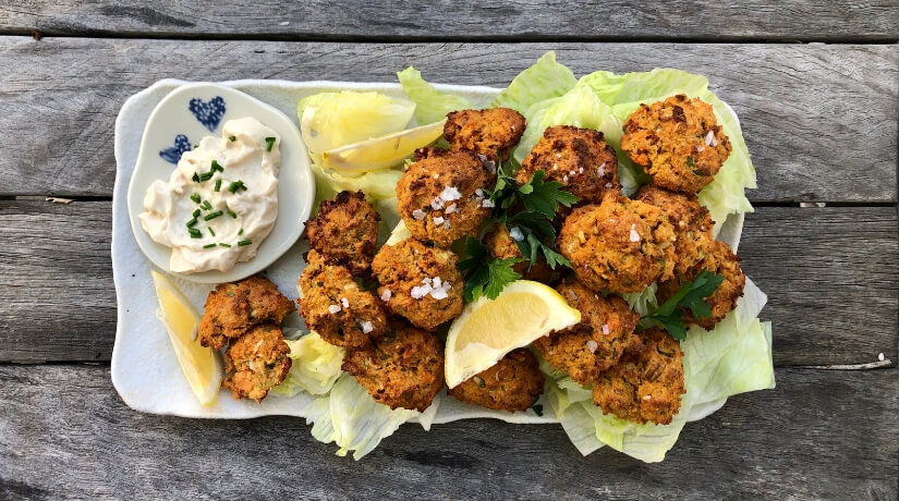 Sweet Potato Falafels